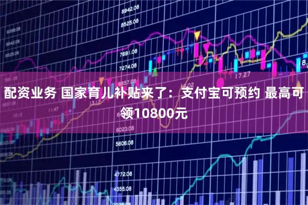 配资业务 国家育儿补贴来了：支付宝可预约 最高可领10800元
